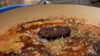 Chapli Kabab Recipe- Fried Afghan Hamburger Chapli Kabab Recipe- Fried Afghan Hamburger
