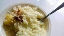 Boiled Rice with Stewed Potatoes and meat Boiled Rice with Stewed Potatoes and meat