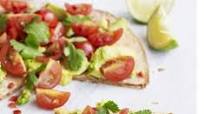 Crispy cheese & guacamole tortillas Crispy cheese & guacamole tortillas