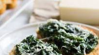 Spinach Asiago Bruschetta Spinach Asiago Bruschetta