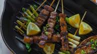 Japanese Grilled Pork Belly Skewer Japanese Grilled Pork Belly Skewer