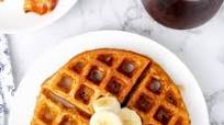 Banana Waffles Banana Waffles