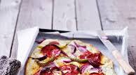 Savory Flatbread with Salami and Green Chiles Savory Flatbread with Salami and Green Chiles