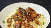 Moroccan lamb tagine with apricot & almond couscous Moroccan lamb tagine with apricot & almond couscous