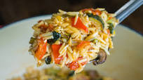 Roasted Veggie Orzo Roasted Veggie Orzo