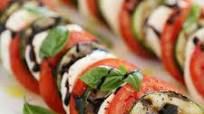 Grilled Zucchini Caprese Salad Grilled Zucchini Caprese Salad