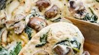 Creamy Parmesan Garlic Mushroom Chicken Creamy Parmesan Garlic Mushroom Chicken