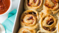 Mushroom Pizza Rolls Mushroom Pizza Rolls
