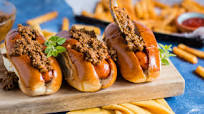 Greek Hot Dog Sauce Greek Hot Dog Sauce