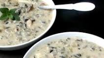 Mushroom and Wild Rice Bisque Mushroom and Wild Rice Bisque