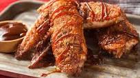 Alitas de pavo secas con aliño para barbacoa Alitas de pavo secas con aliño para barbacoa