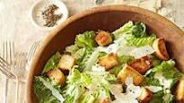 Caesar Salad with Parmesan Croutons Caesar Salad with Parmesan Croutons