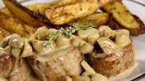 Pork Tenderloin With Mushroom Cream Pork Tenderloin With Mushroom Cream