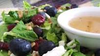 Deliciously Sweet Salad with Maple, Nuts, Seeds, Blueberries, and Goat Cheese Deliciously Sweet Salad with Maple, Nuts, Seeds, Blueberries, and Goat Cheese