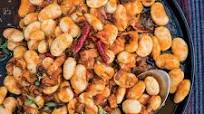 Stewed Cannellini Beans with Tomatoes and Guanciale Stewed Cannellini Beans with Tomatoes and Guanciale