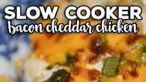 Slow Cooker Bacon Cheddar Chicken (Low Carb) Slow Cooker Bacon Cheddar Chicken (Low Carb)