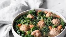 Low-Carb Soul Food Chicken Meatball Soup Low-Carb Soul Food Chicken Meatball Soup