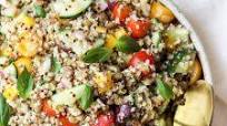 Greek Quinoa Salad with Lentils (Gluten Free) Greek Quinoa Salad with Lentils (Gluten Free)