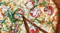 Cheesy Margherita Pizza Cheesy Margherita Pizza