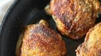 Crispy Pan Roasted Chicken Thighs Crispy Pan Roasted Chicken Thighs
