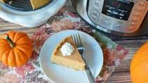 Instant Pot pumpkin cheesecake Instant Pot pumpkin cheesecake