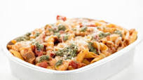 Bruschetta Chicken Penne Pasta Bake easy prep & pan included Bruschetta Chicken Penne Pasta Bake easy prep & pan included