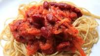Spaghetti With Kidney Beans Sauce Recipe Spaghetti With Kidney Beans Sauce Recipe