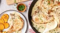 Pork Chops with Creamy Onion Sauce Pork Chops with Creamy Onion Sauce