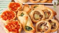 Antipasti di pasta sfoglia per Natale Antipasti di pasta sfoglia per Natale