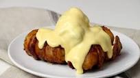Keto Bacon Wrapped Chicken Thighs With Cheddar Sauce Keto Bacon Wrapped Chicken Thighs With Cheddar Sauce