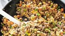 Ground Beef Fried Rice Ground Beef Fried Rice