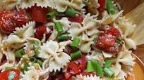 Bruschetta pasta salad Bruschetta pasta salad