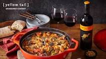 Italian-style aubergine and butter bean stew with walnut pangrattato Italian-style aubergine and butter bean stew with walnut pangrattato