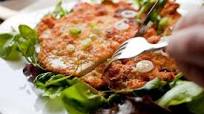 Crisp Chicken Schnitzel With Lemony Herb Salad Crisp Chicken Schnitzel With Lemony Herb Salad