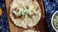Adobo Chicken Tacos with Ranch Coleslaw Adobo Chicken Tacos with Ranch Coleslaw