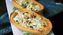 Keto Spaghetti Squash with Bacon and Blue Cheese Keto Spaghetti Squash with Bacon and Blue Cheese