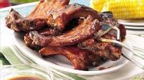 Costillas con Salsa de Barbacoa con Refresco de Cola sabor Cereza Costillas con Salsa de Barbacoa con Refresco de Cola sabor Cereza