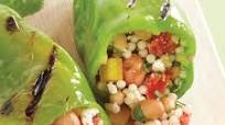 Grilled Stuffed Cubanelle Peppers Grilled Stuffed Cubanelle Peppers