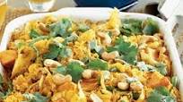 Spiced vegetable biryani Spiced vegetable biryani