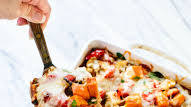 Roasted Veggie Enchilada Casserole Roasted Veggie Enchilada Casserole