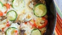 Summer Vegetable Pizza with a Cauliflower Crust Summer Vegetable Pizza with a Cauliflower Crust