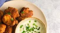 Spiced Keto Chicken Pakora with Raita Spiced Keto Chicken Pakora with Raita