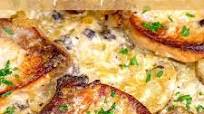 Pork Chops & Scalloped Potatoes Casserole Pork Chops & Scalloped Potatoes Casserole