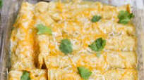 Green Chile Chicken Enchilada Green Chile Chicken Enchilada