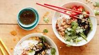 Grilled Hoisin Pork Chop Noodle Bowl Grilled Hoisin Pork Chop Noodle Bowl