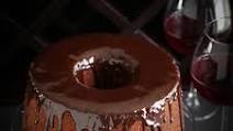 Chocolate Red Wine Chiffon Cake Chocolate Red Wine Chiffon Cake