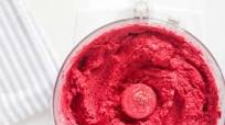 Healthy, Homemade Roasted Beet Hummus Healthy, Homemade Roasted Beet Hummus