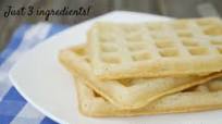 3 Ingredient Crispy Waffles 3 Ingredient Crispy Waffles