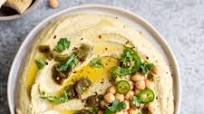 Roasted Jalapeño and Cilantro Hummus Roasted Jalapeño and Cilantro Hummus