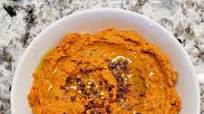 Sun-dried tomato basil hummus Sun-dried tomato basil hummus